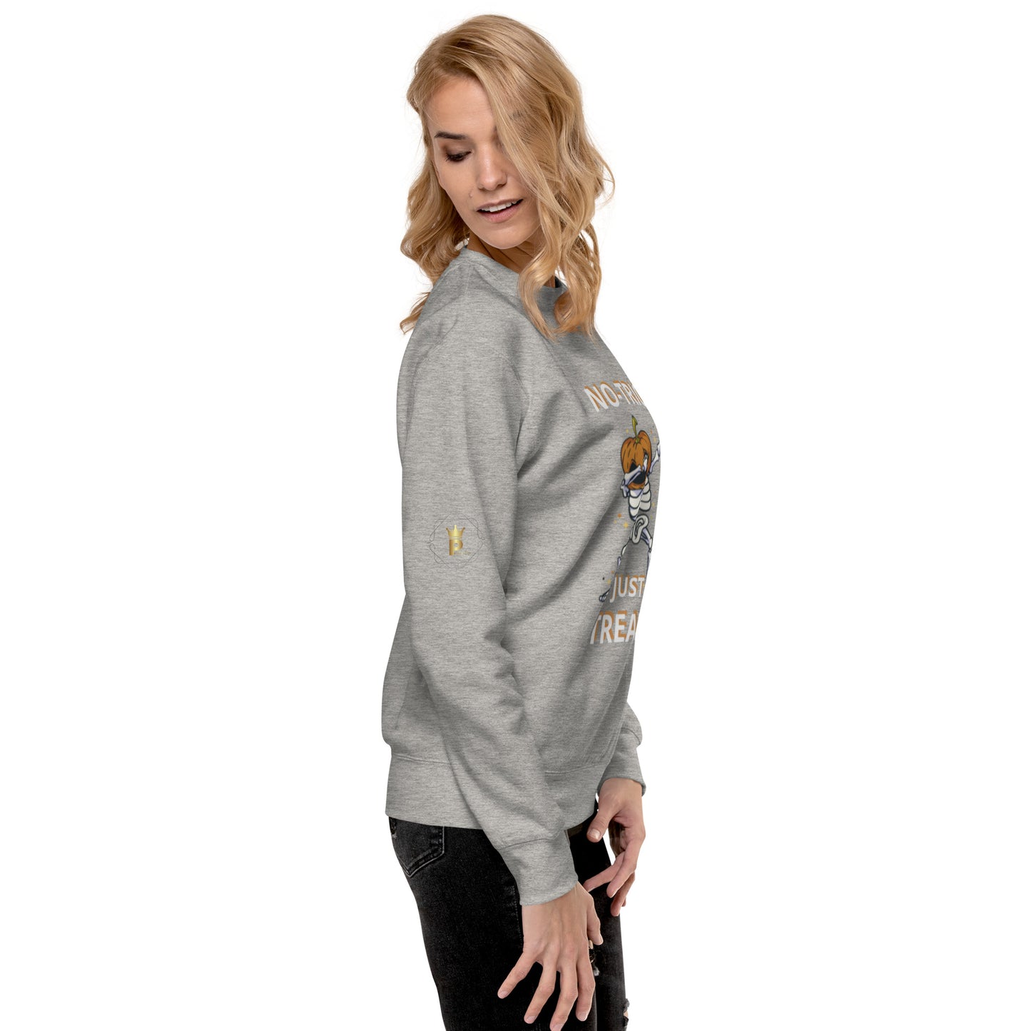 Unisex Halloween Sweatshirt (NO TRICKS JUST TREATS)