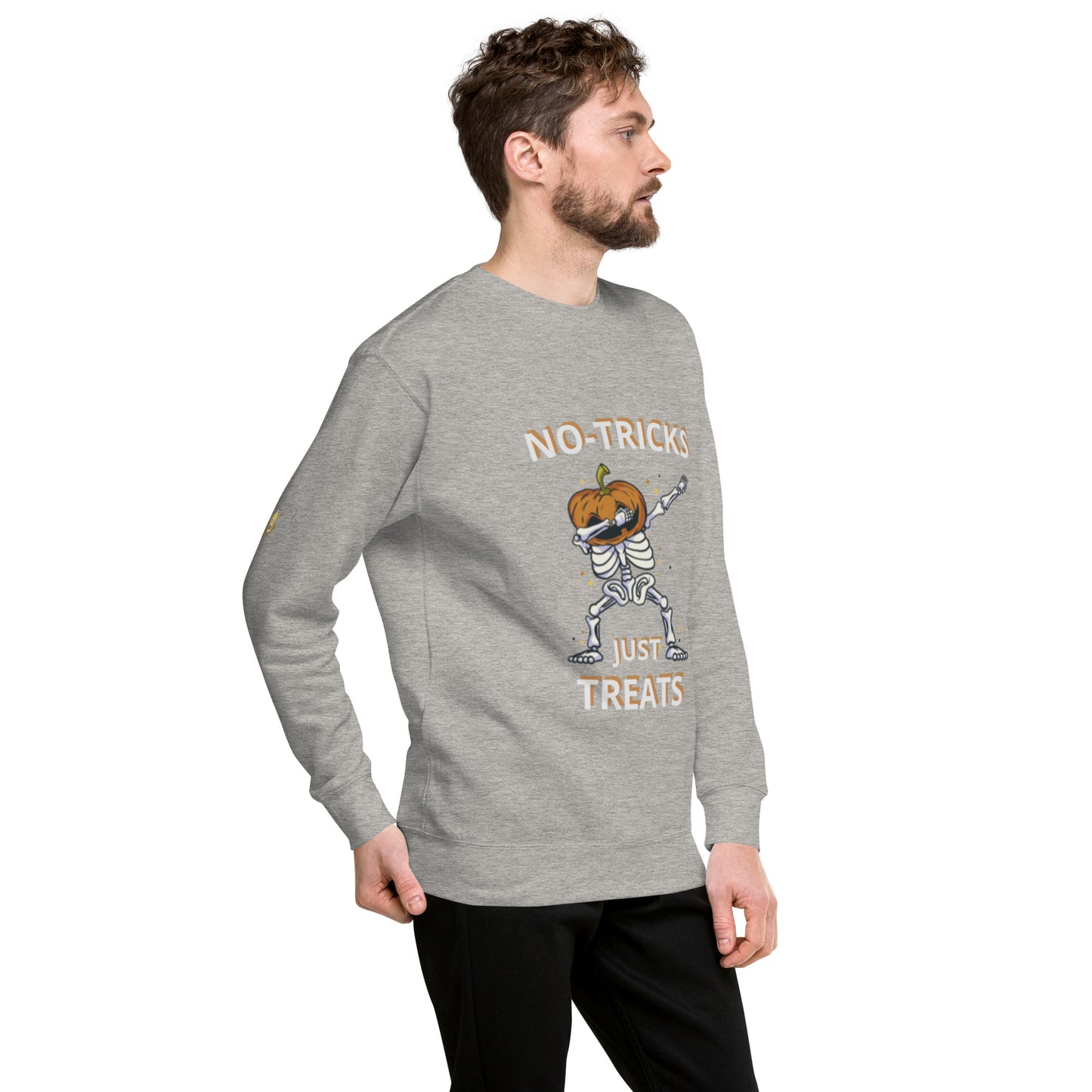 Unisex Halloween Sweatshirt (NO TRICKS JUST TREATS)