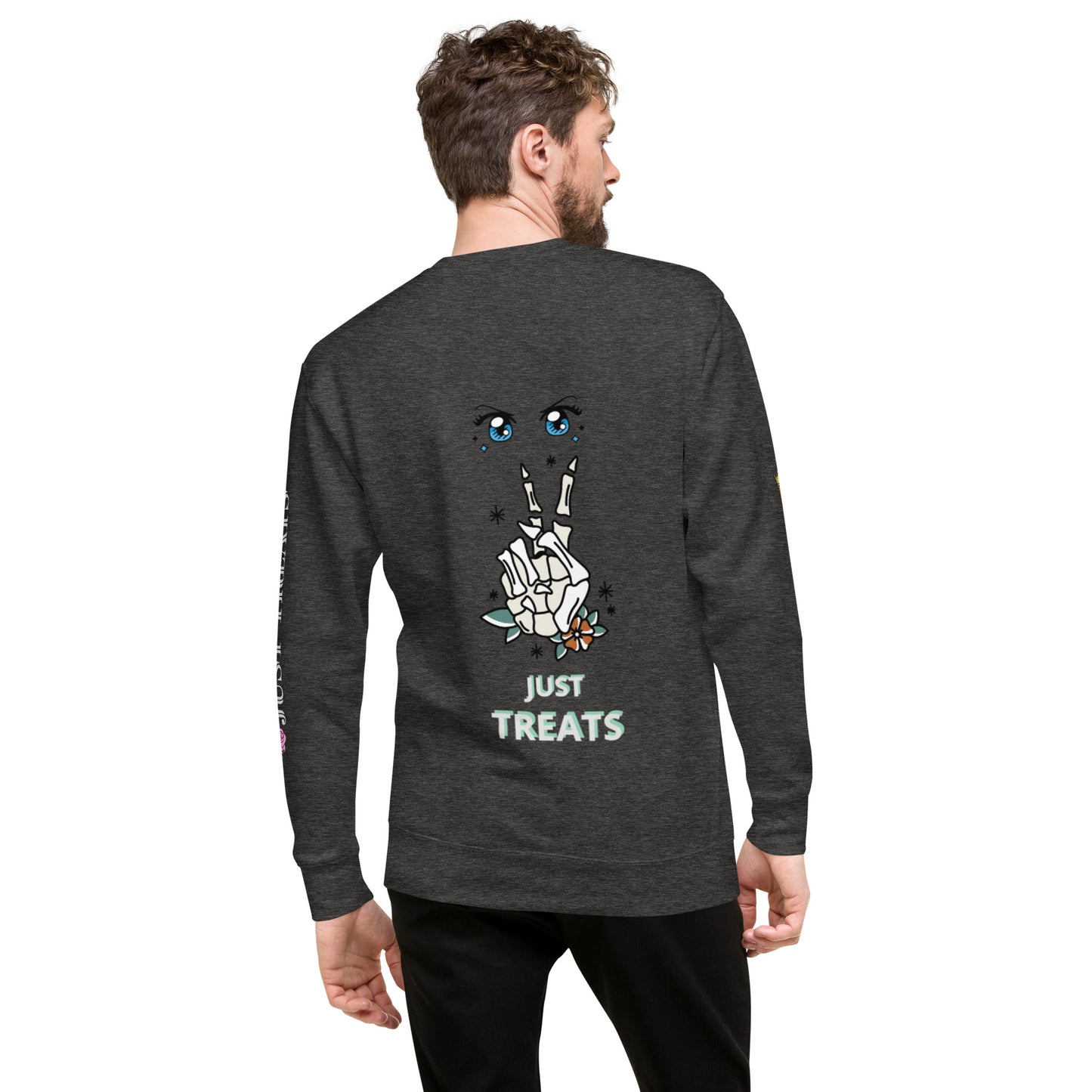 Unisex Halloween Sweatshirt (NO TRICKS JUST TREATS)