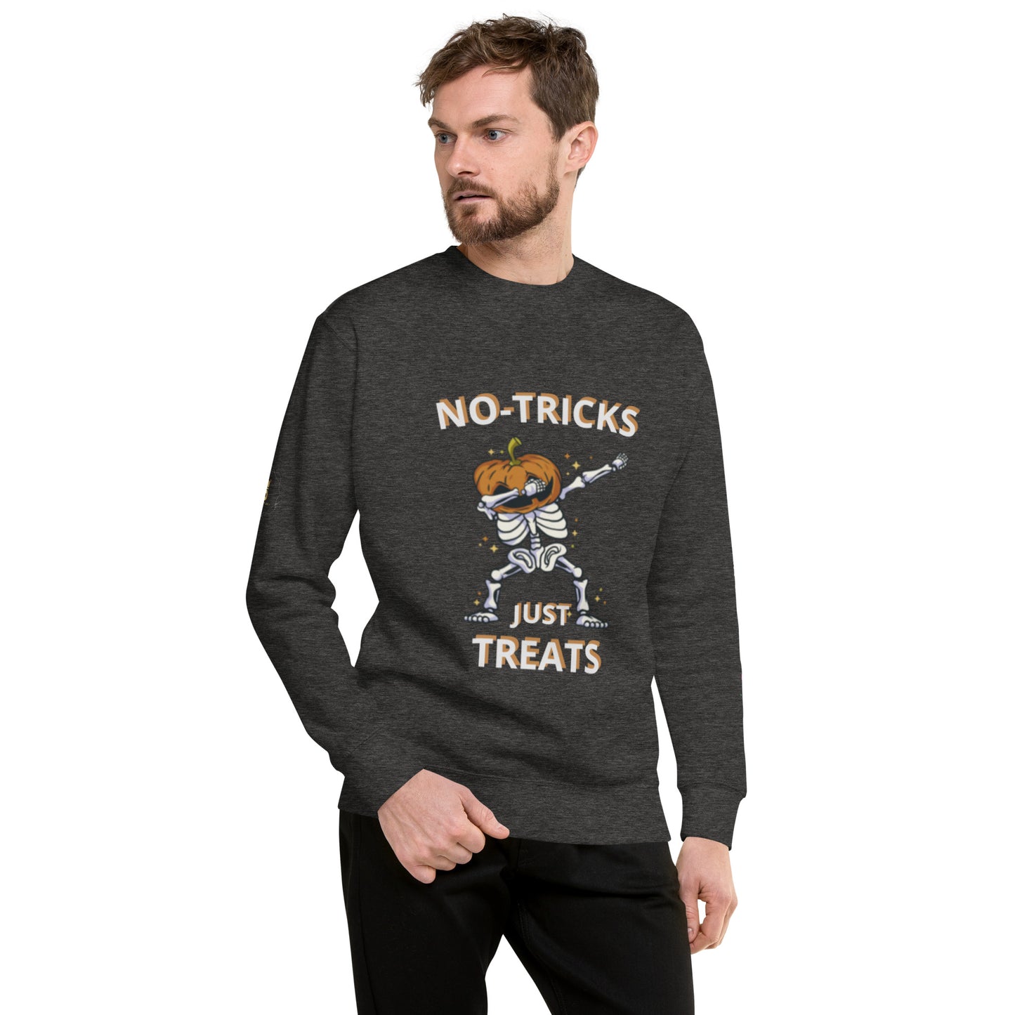 Unisex Halloween Sweatshirt (NO TRICKS JUST TREATS)