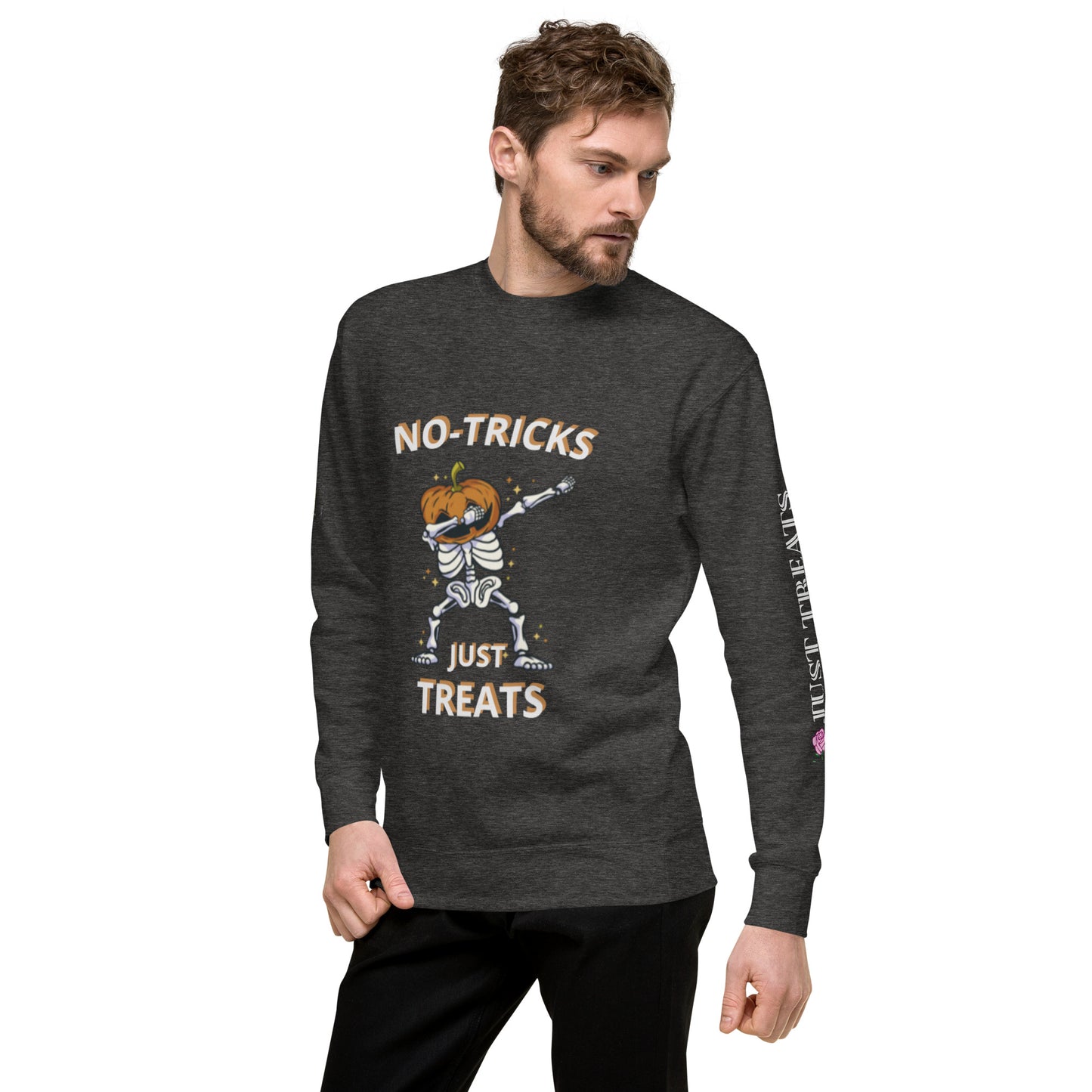 Unisex Halloween Sweatshirt (NO TRICKS JUST TREATS)