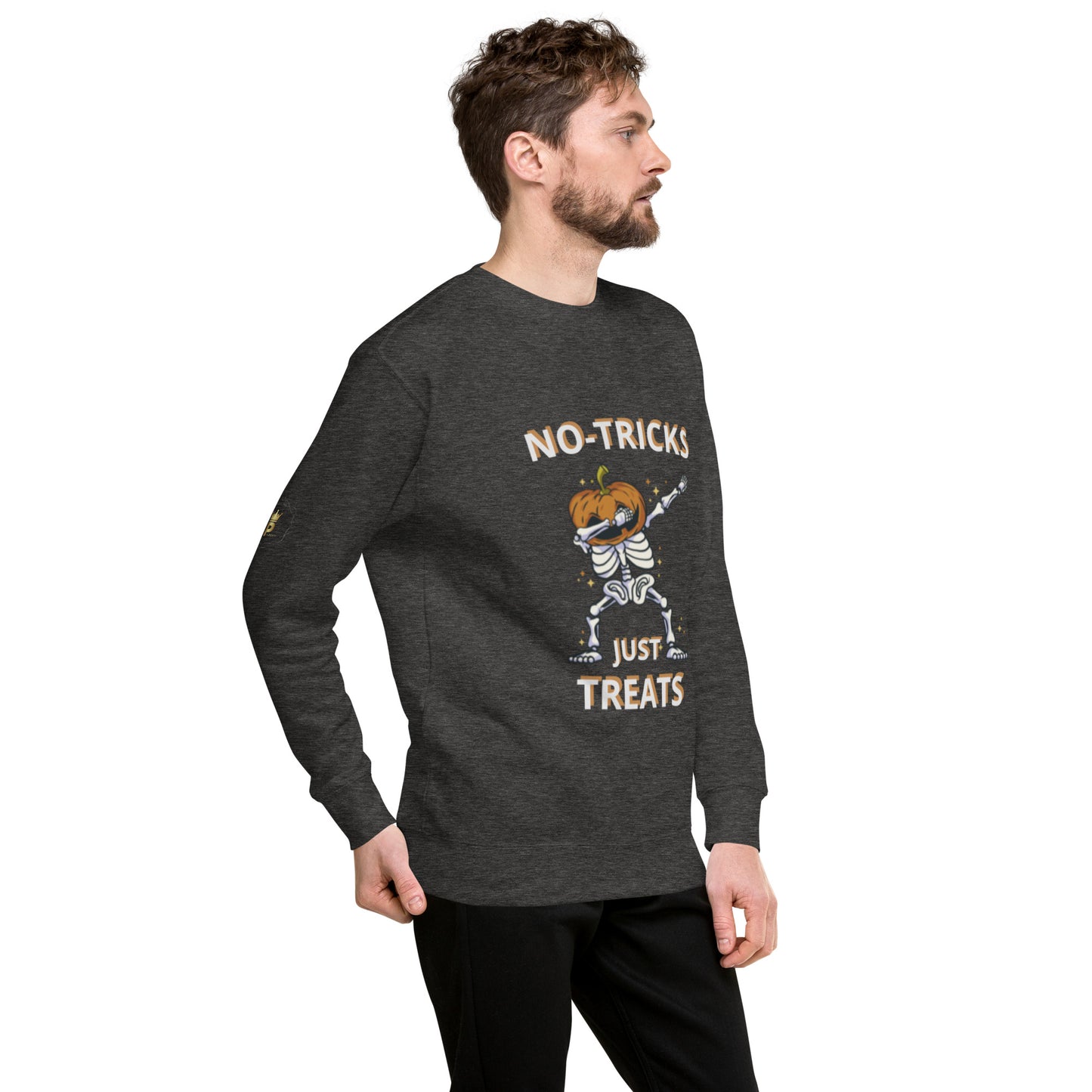 Unisex Halloween Sweatshirt (NO TRICKS JUST TREATS)