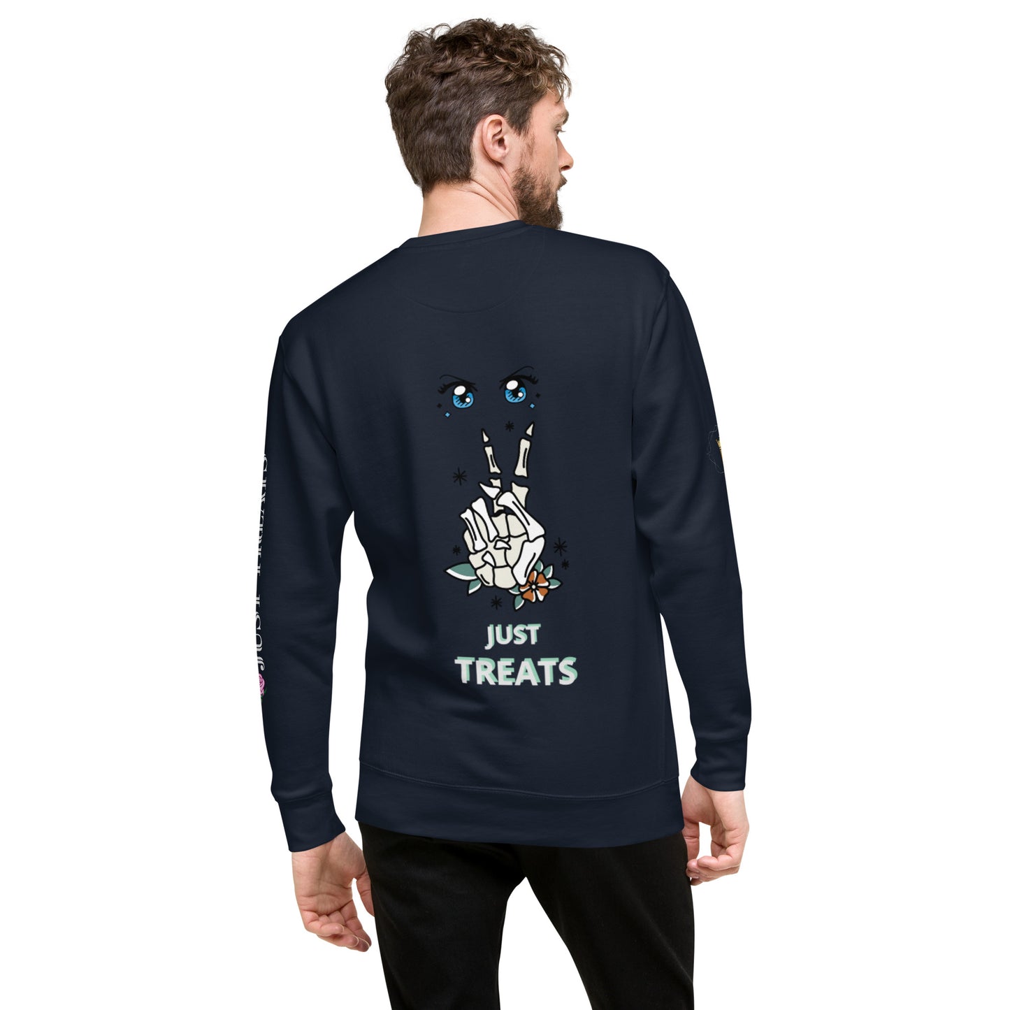 Unisex Halloween Sweatshirt (NO TRICKS JUST TREATS)