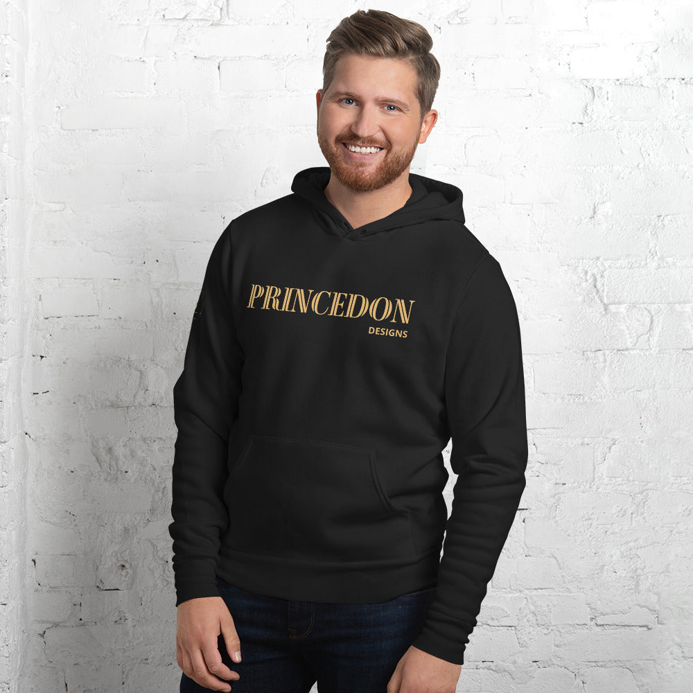 Unisex hoodie (PRINCEDON DESIGNS GOLD)