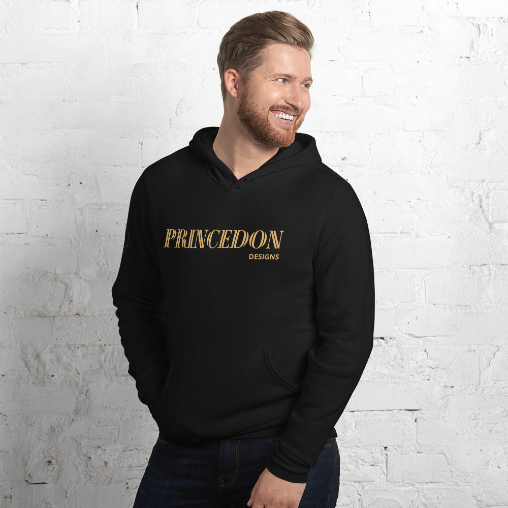 Unisex hoodie (PRINCEDON DESIGNS GOLD)