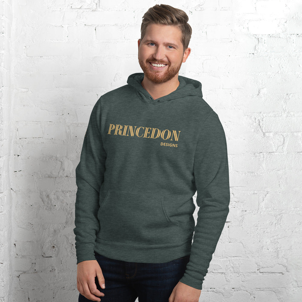 Unisex hoodie (PRINCEDON DESIGNS GOLD)