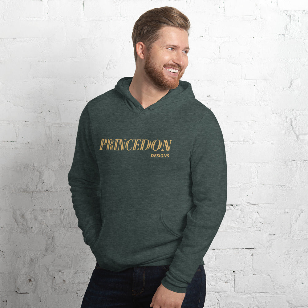 Unisex hoodie (PRINCEDON DESIGNS GOLD)