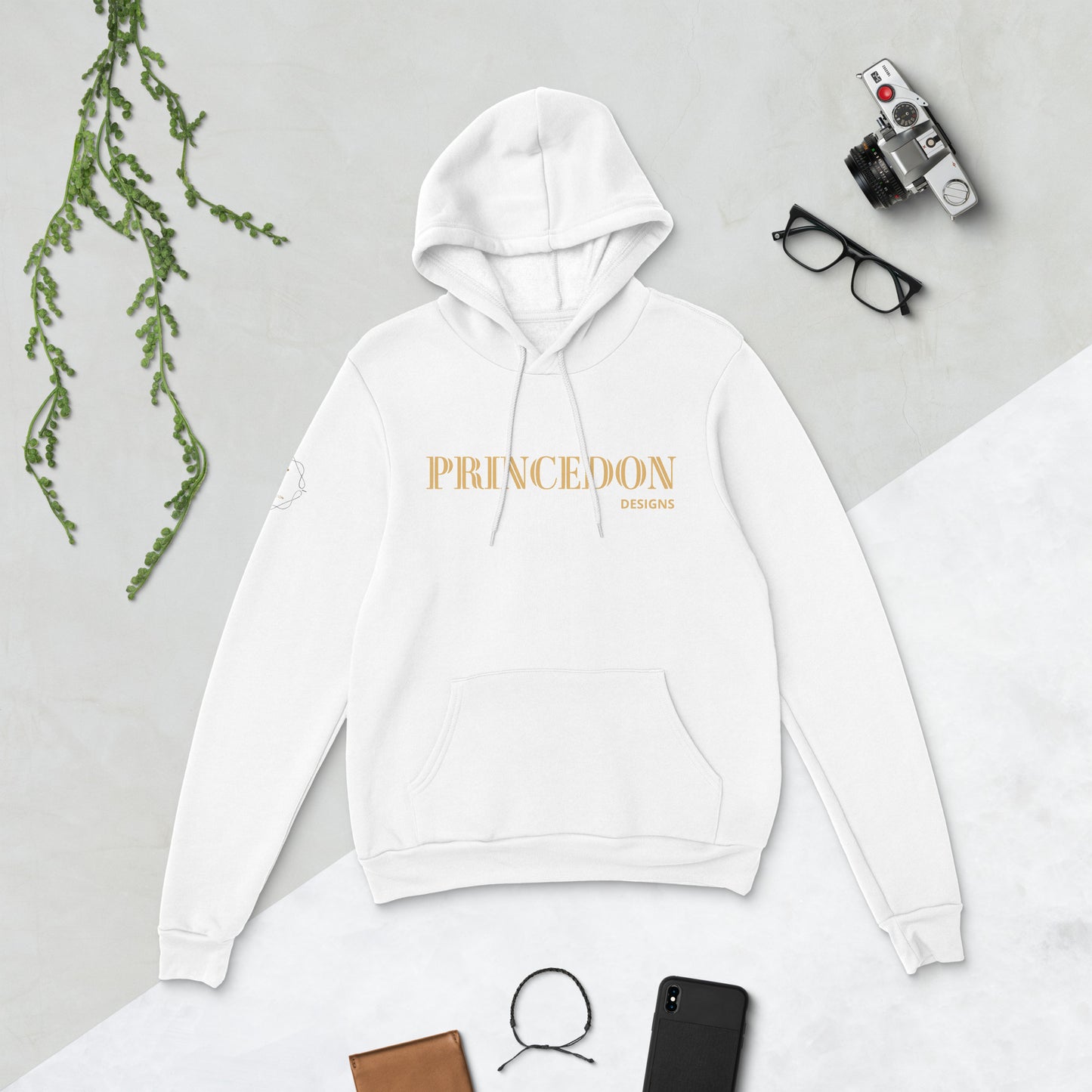 Unisex hoodie (PRINCEDON DESIGNS GOLD)