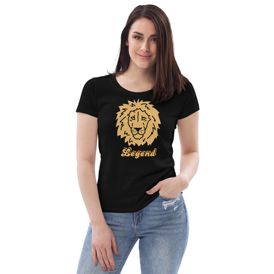 Women's fitted tee (Legend Lion)