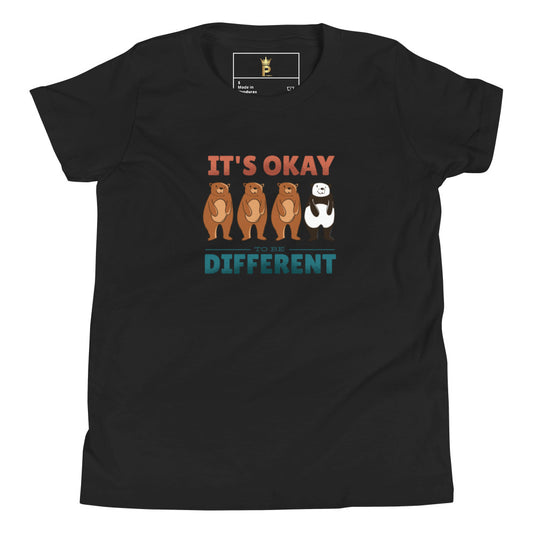 Youth Short Sleeve T-Shirt (Okay To Be Different)