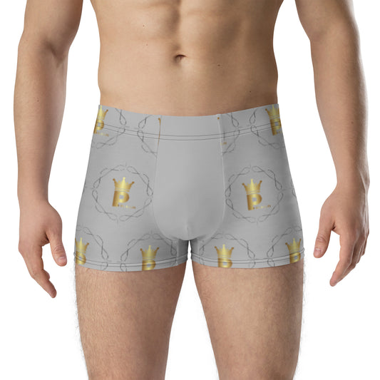 Boxer Briefs - Logo (grey/gold)