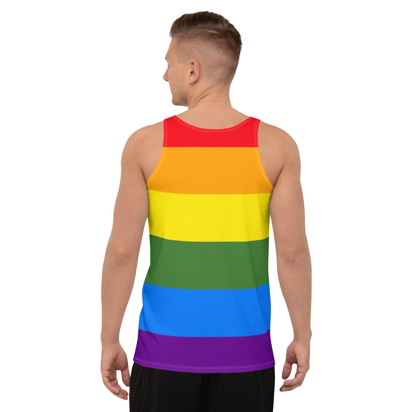 Unisex Tank Top - Share Love (rainbow 3)