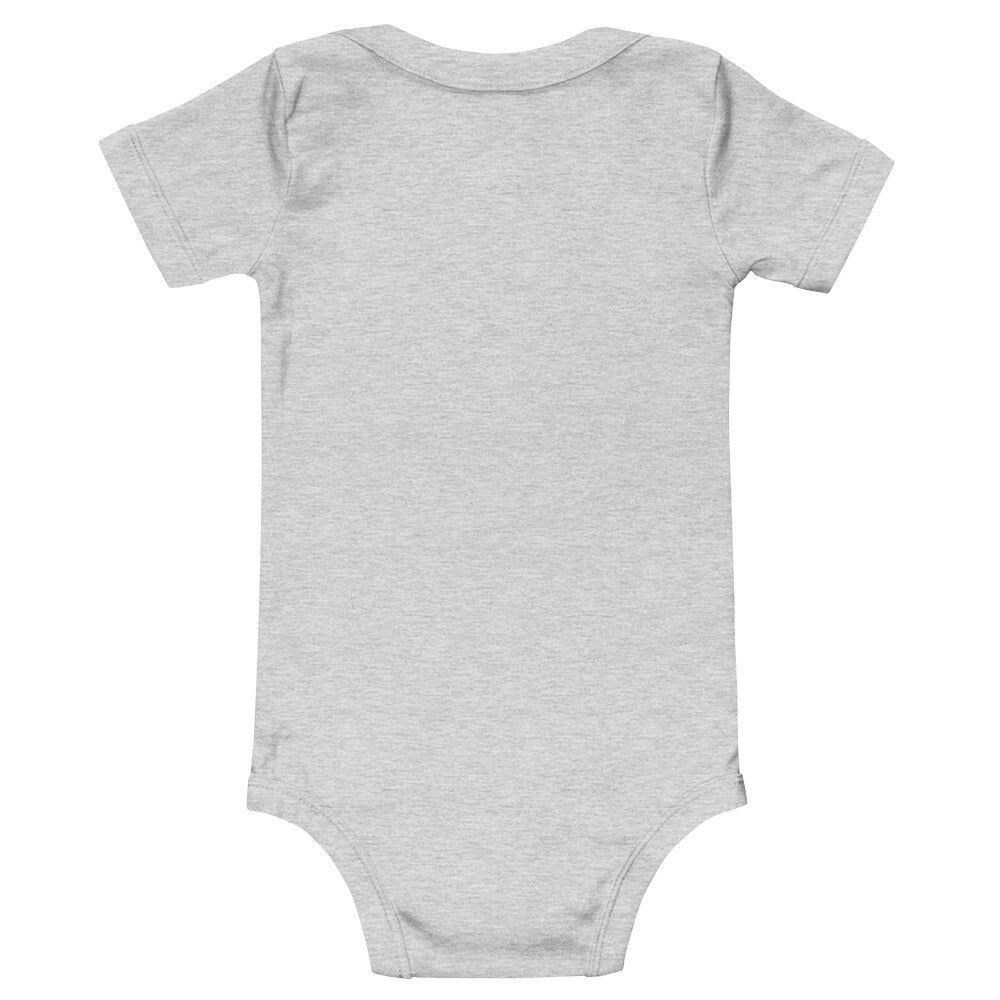 Baby Bilingual SS One Piece - Igbo + EN (white print)